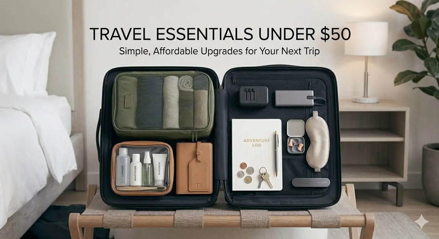 Travel Essentials Under $50: Simple Upgrades for Your Next Trip WB Travel Store