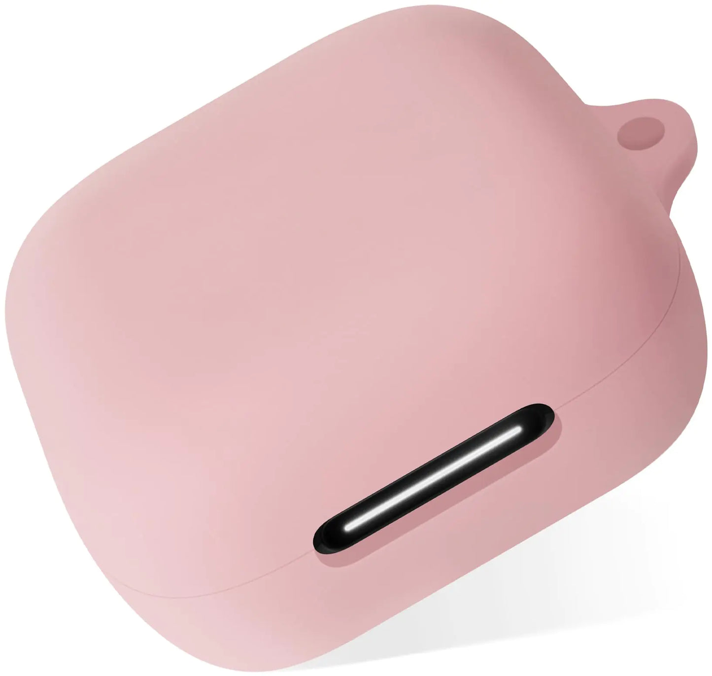 Geiomoo Silicone Case for Anker Soundcore P30i Protective Cover with Carabiner (Pink)