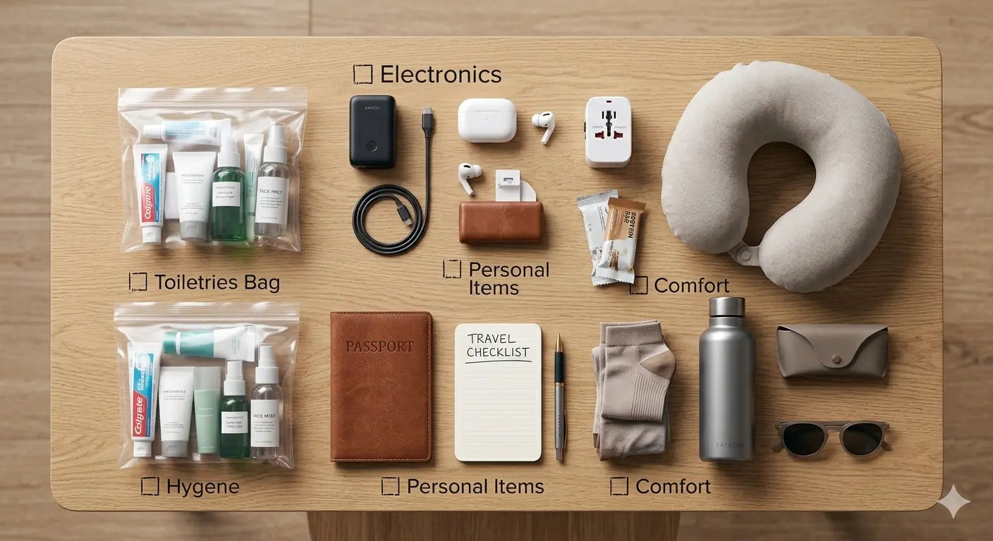 Carry-On Travel Essentials Checklist: What to Pack Before Your Next Trip WB Travel Store