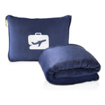The Apex Silhouette Comfort – Sleek 2-in-1 Travel Blanket & Pillow WB Travel Store