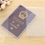 The Lumina Travel – Frosted PVC Passport Shield WB Travel Store