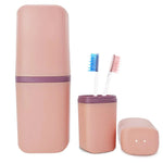 SietDESEO Pink Horizon – Sleek Travel Toothbrush Holder WB Travel Store