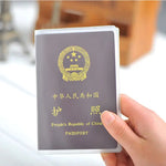 The Lumina Travel – Frosted PVC Passport Shield WB Travel Store