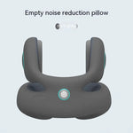 The Executive Rest Suite – Luxury Massaging Travel Pillow with Noise Shield WB Travel Store