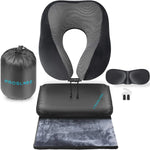he Proglobe CloudNap™ Suite – Luxury 4-in-1 Memory Foam Travel Set WB Travel Store