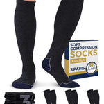 The Pembrook Transit Therapy – 3-Piece Men's Flight Support Socks WB Travel Store