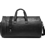 Waterproof Leather Duffle Bag With Adjustable Strap WB Travel Store