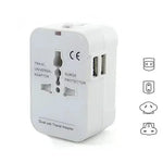 AeroTransit™ Dual – All-in-One International Charger with Dual USB WB Travel Store