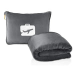 The Apex Silhouette Comfort – Sleek 2-in-1 Travel Blanket & Pillow WB Travel Store