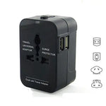 AeroTransit™ Dual – All-in-One International Charger with Dual USB WB Travel Store