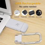 The Pack-A-Light™ Core – USB Rechargeable Travel Reading Light WB Travel Store