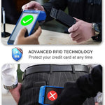 The Sovereign AirWallet™ – Premium RFID Leather AirTag Wallet WB Travel Store