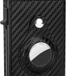 The Sovereign AirWallet™ – Premium RFID Leather AirTag Wallet WB Travel Store