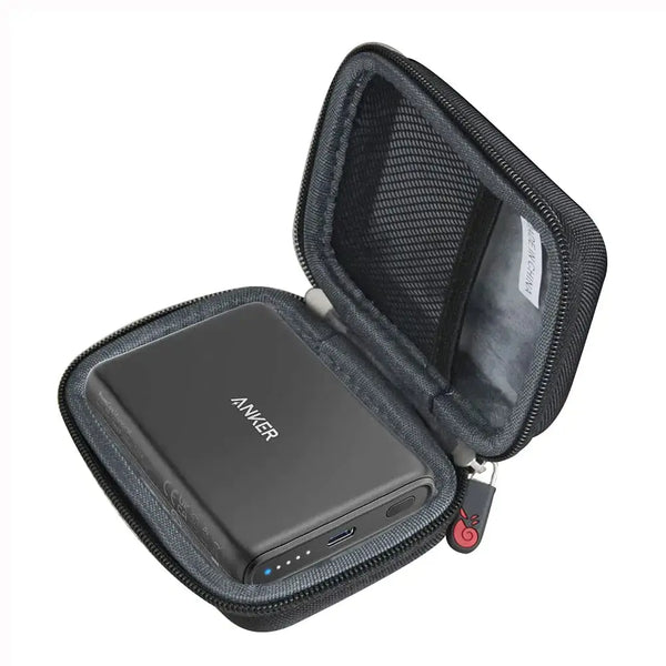 Hard travel case for compact power banks