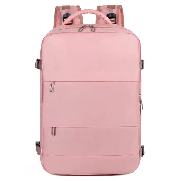 Water-resistant fashion travel backpack