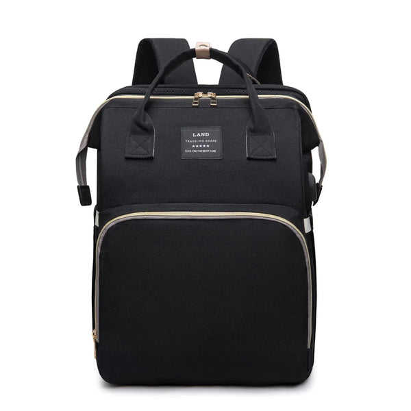 Ergonomic diaper backpack