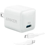 Anker Nano VoltBoost™ 20W – 3X Faster Charger & Lightning Cable Bundle WB Travel Store