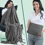 Cloud Silhouette™ — 2-in-1 Travel Blanket & Pillow (view 6)