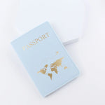 Leather Passport Holder Travel Document Case Protector WB Travel Store