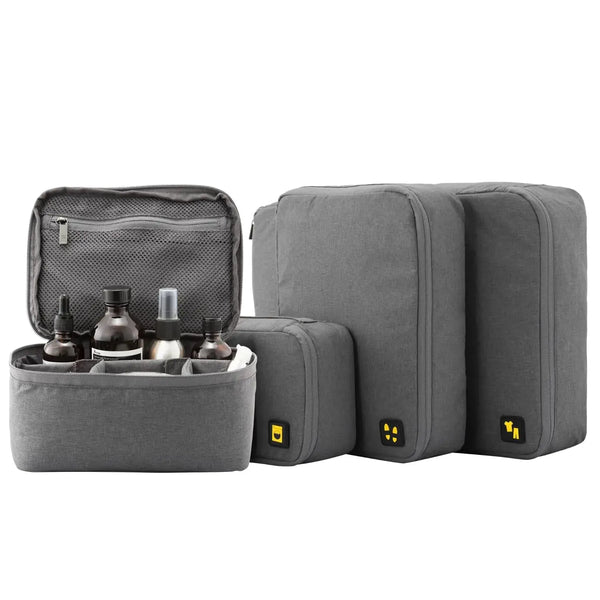 The LEVEL8 Apex Set – 4-Piece Travel Essentials Packing Cubes WB Travel Store
