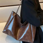 Leather Shoulder Handbag WB Travel Store